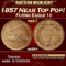 1857 Flying Eagle Cent Near Top Pop! 1c ms66+ SEGS