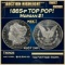 1885-p Morgan Dollar TOP POP! $1 ms67 dmpl SEGS