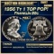 1956 Ty 1 Proof Franklin Half Dollar TOP POP! 50c pr68 DCAM SEGS