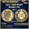 1911 Proof Barber Dime TOP POP! 10c pr68 DCAM SEGS