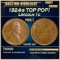 1924-s Lincoln Cent TOP POP! 1c ms66 bn SEGS