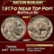 1917-d Buffalo Nickel Near Top Pop! 5c Grades ms67