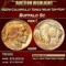 1920-s Buffalo Nickel Colorfully Toned Near Top Pop! 5c ms66 SEGS
