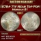 1878-p 7tf Morgan Dollar Near Top Pop! $1 ms67 SEGS