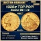 1928-p Gold Indian Quarter Eagle TOP POP! $2 1/2 ms66+ USCG