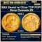 1922 Grant w/Star Gold Commem Dollar TOP POP! 1 ms68+ SEGS