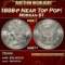 1888-p Morgan Dollar Near Top Pop! $1 ms67+ SEGS