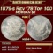 1879-s Rev '78 Top 100 Morgan Dollar $1 ms64+ SEGS