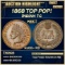 1868 Indian Cent TOP POP! 1c ms66+ RB SEGS