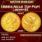 1886-s Gold Liberty Half Eagle Near Top Pop! $5 ms65+ SEGS