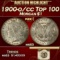 1900-o/cc Top 100 Morgan Dollar $1 ms63 USCG