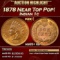 1878 Indian Cent Near Top Pop! 1c ms65+ rb SEGS