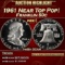 1961 Proof Franklin Half Dollar Near Top Pop! 50c pr68+ DCAM SEGS