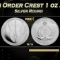 2023 Star Wars Jedi Order Crest 1 oz .999 Silver $2 Niue