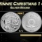 2024 Disney Mickey & Minnie Christmas 1 oz .999 Silver $2 Niue