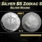 2024 Tokelau 1 oz Silver $5 Zodiac Series: Libra Coin