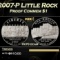 2007-P Little Rock Proof Modern Commem Dollar $1 pr70 dcam SEGS