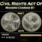 2014-P Civil Rights Act Of 1964 Modern Commem Dollar $1 ms70 SEGS