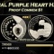 2022-w National Purple Heart Hall of Honor Proof Modern Commem Dollar $1 pr70 dcam SEGS