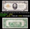 1928 $20 Gold Certificate FR-2402 Woods/Mellon Grades xf+