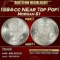 1884-cc Morgan Dollar NEar Top Pop! $1 ms67+ SEGS