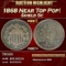 1868 Proof Shield Nickel Near Top Pop! 5c pr67+ SEGS