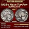 1928-s Buffalo Nickel Near Top Pop 5c ms66+ SEGS