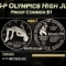 1996-p Olympics High Jump Proof Modern Commem Dollar $1 pr70 dcam SEGS