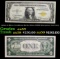 1935A $1 Silver Certificate North Africa WWII Emergency Currency Grades au53