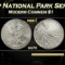2016-p National Park Service Modern Commem Dollar $1 ms70 SEGS