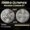 1988-d Olympics Modern Commem Dollar $1 ms70 SEGS