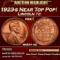 1923-s Lincoln Cent Near Top Pop! 1c ms64+ rd SEGS