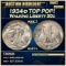 1934-d Walking Liberty Half Dollar TOP POP! 50c ms67+ SEGS