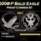 2008-P Bald Eagle Proof Modern Commem Dollar $1 pr70 dcam SEGS