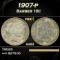1907-p Barber Dime 10c Grades ms63