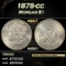 1878-cc Morgan Dollar $1 Grades ms62+