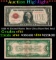 1928 $1 United States Note Ultra Rare Red Seal Grades vf+