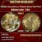 1939-d Mercury Dime Colorfully Toned Near Top Pop! 10c ms68+ fsb SEGS