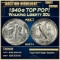 1940-s Walking Liberty Half Dollar TOP POP! 50c ms67+ SEGS