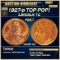1927-d Lincoln Cent TOP POP! 1c ms66 rd SEGS