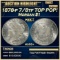 1878-p 7/8tf Morgan Dollar TOP POP! $1 ms66+ SEGS