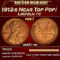 1912-s Lincoln Cent Near Top Pop! 1c ms65+ rd SEGS