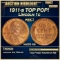 1911-s Lincoln Cent TOP POP! 1c ms66 rb SEGS