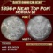 1896-p Morgan Dollar Near Top Pop! $1 ms67+ SEGS