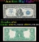 1899 $5 Large Size Silver Certificate Oncpapa Indian Chief  Grades xf40 Signatures Lyons/Roberts