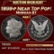 1899-p Morgan Dollar Near Top Pop! $1 ms67 SEGS
