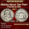 1954-s Franklin Half Dollar Near Top Pop! 50c ms66+ fbl SEGS