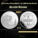 Coca-Cola Polar Bear 1 oz .999 Silver Round