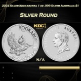 2024 Silver Kookaburra 1 oz .999 Silver Australia $1