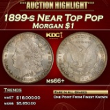 1899-s Morgan Dollar Near Top Pop $1 ms66+ SEGS